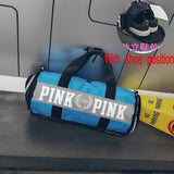 2019 Men Women Travel Bag Shoulder Bag  Portable Large capacity waterproof Pink Women Handbag duffel Bag VS bag Weekend package